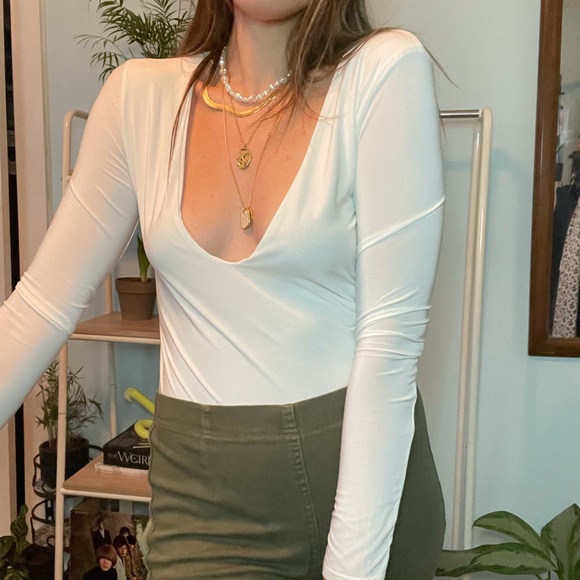 White Bodysuit - Picture 9 of 10